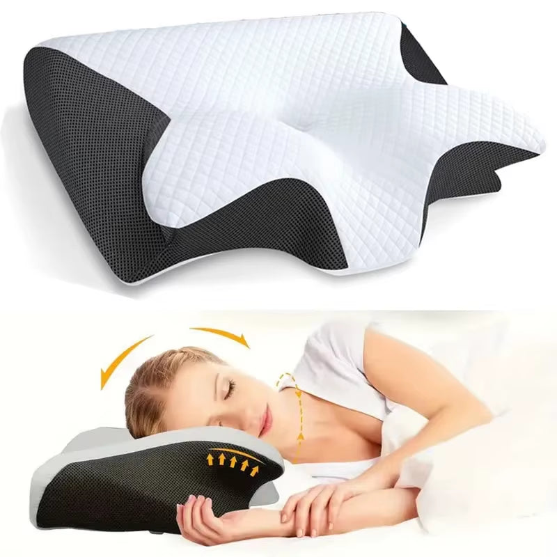 Wellium Ergonomic Cervical Neck Support Pillow